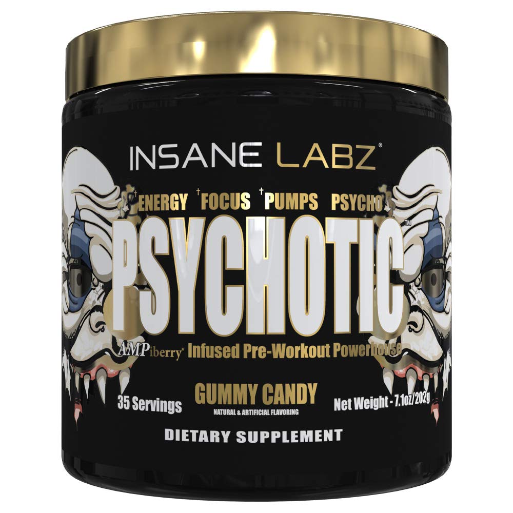 Insane Labz Psychotic Gold Pre-Workout Powder  - 204g