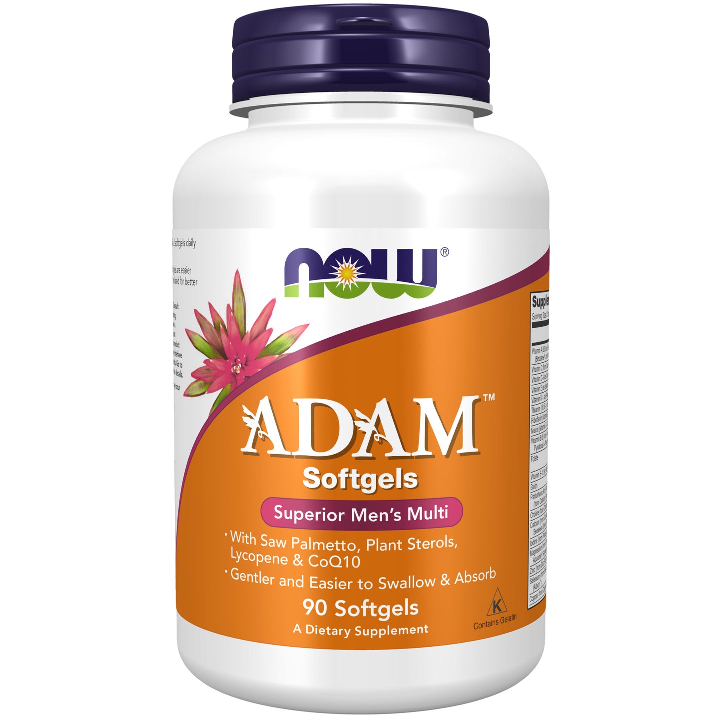 NOW Foods Adam™ Men's Multiple Vitamin - 90 Softgels