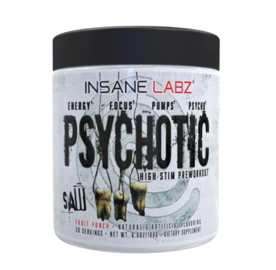 Insane Labz Psychotic SAW Pre-Workout Powder - 217g