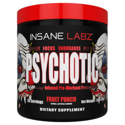 Insane Labz Psychotic Pre-Workout Powder - 220g