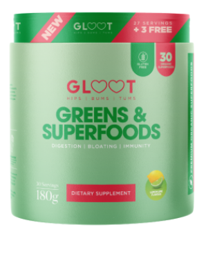 Gloot Greens & Superfoods Lemon & Lime 180g