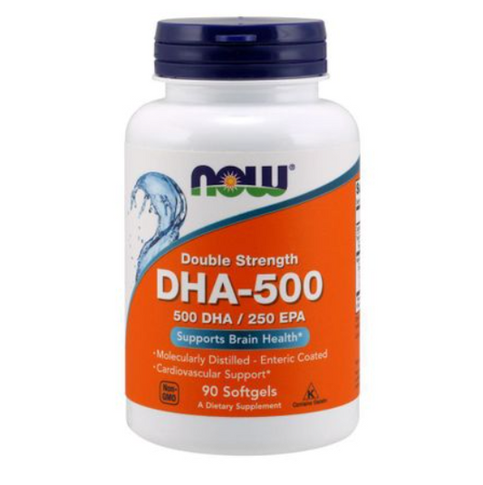 NOW Foods DHA 500 - 90 Gels