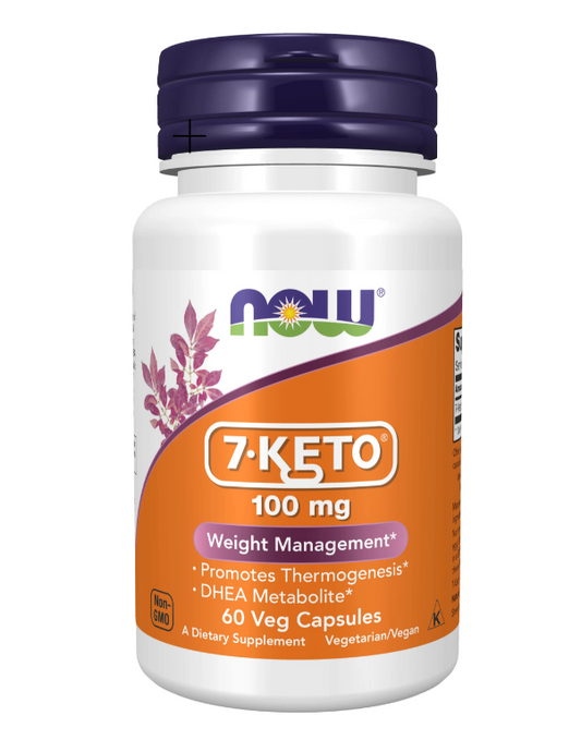 Now Foods 7-KETO® 100 mg Veg Capsules